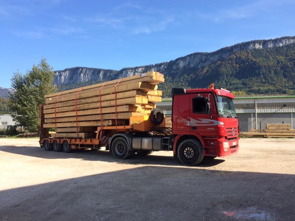 Transport de bois Chambéry
